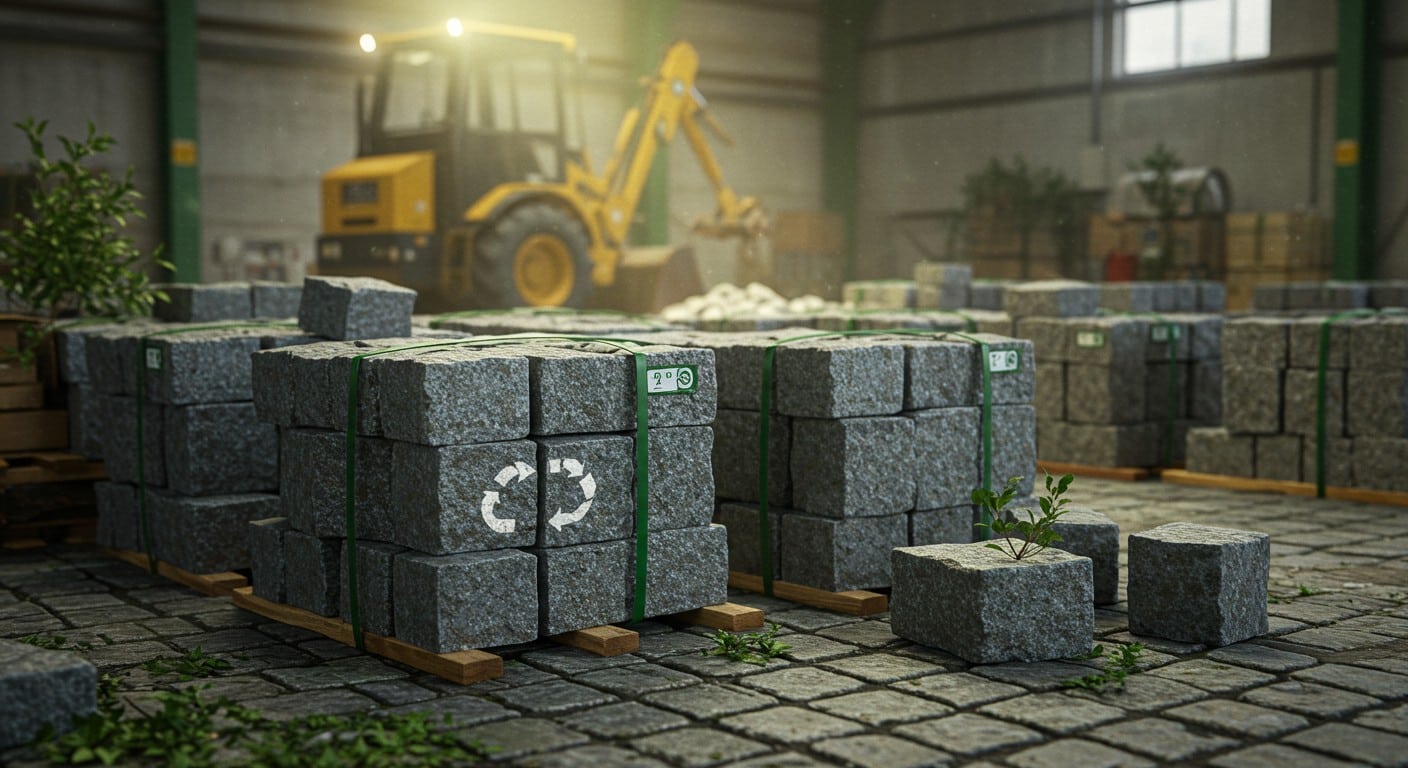 Découvrez comment 10 000 tonnes de pavés parisiens sont recyclées chaque année pour préserver le charme de Paris. Un savoir-faire unique !