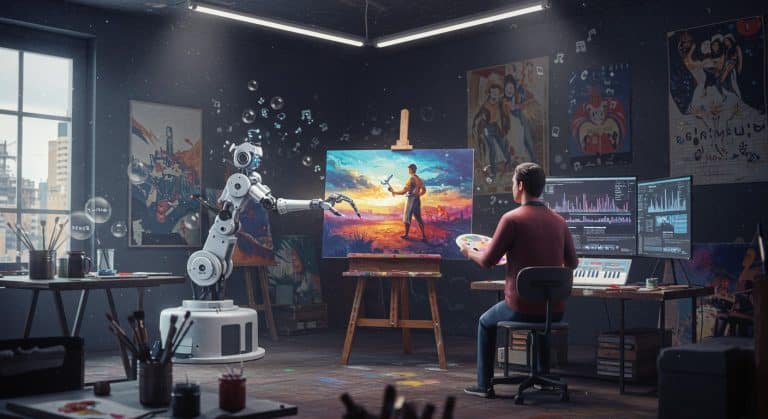 L’IA Révolutionne l’Art : Création ou Menace ?