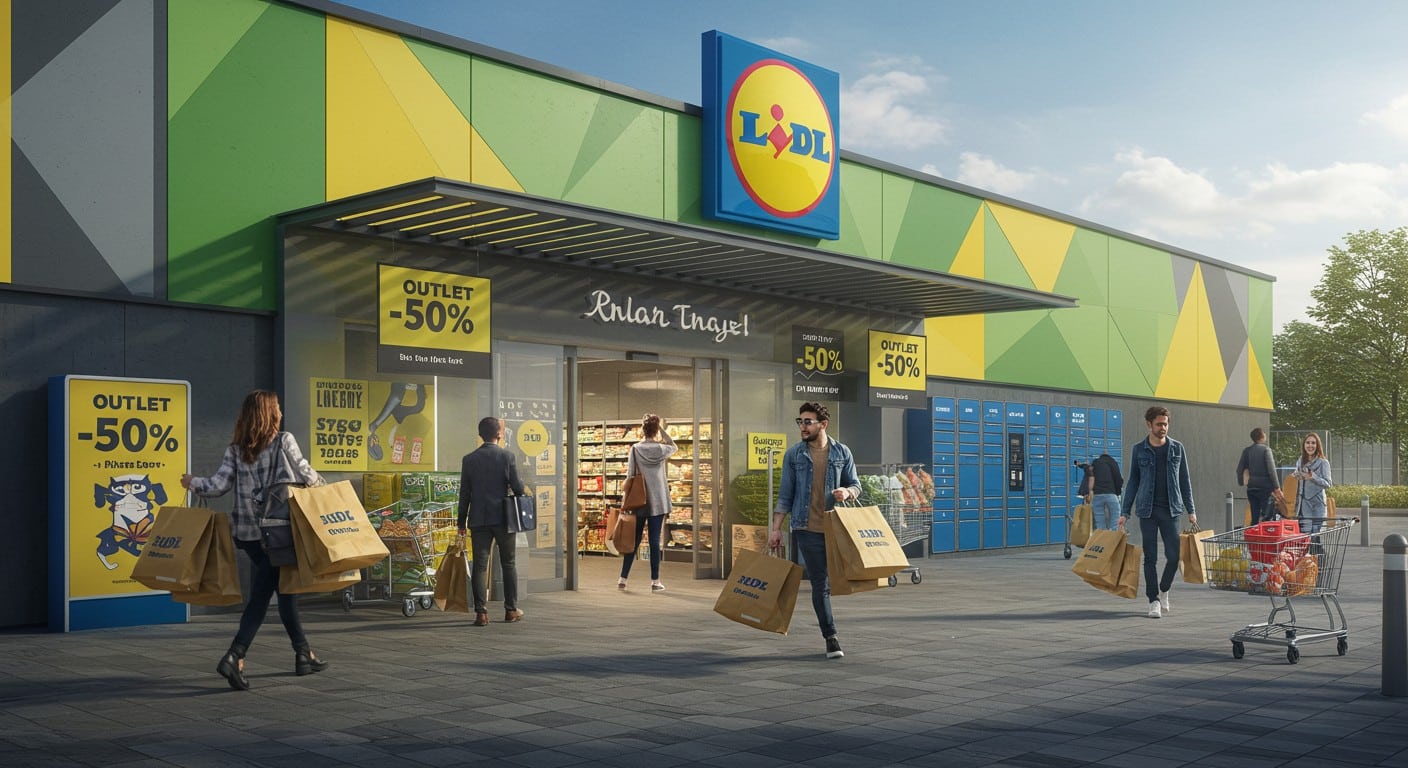 Lidl rebondit avec des magasins de déstockage et des livraisons malines. Découvrez comment le discounter regagne du terrain !