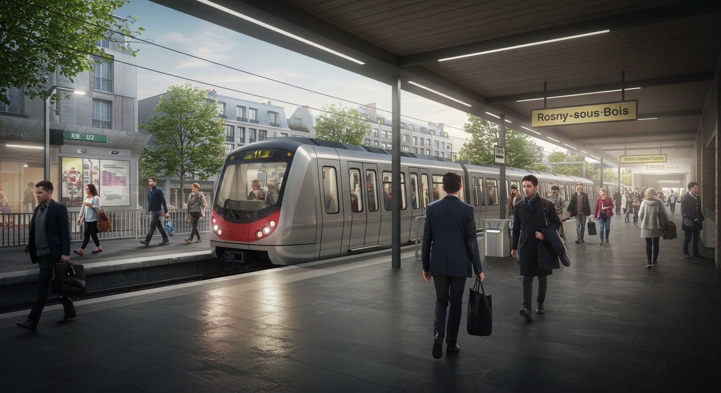 Un an après le prolongement de la ligne 11 à Rosny-sous-Bois, quel bilan ? Fréquentation, régularité, impact local : on décrypte tout !