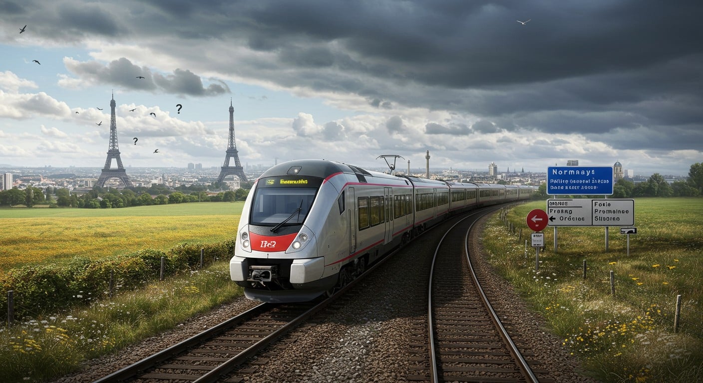Découvrez l'arrêt du projet de ligne Paris-Normandie, les tensions régionales et les enjeux pour l'avenir du rail. Que va-t-il se passer ?