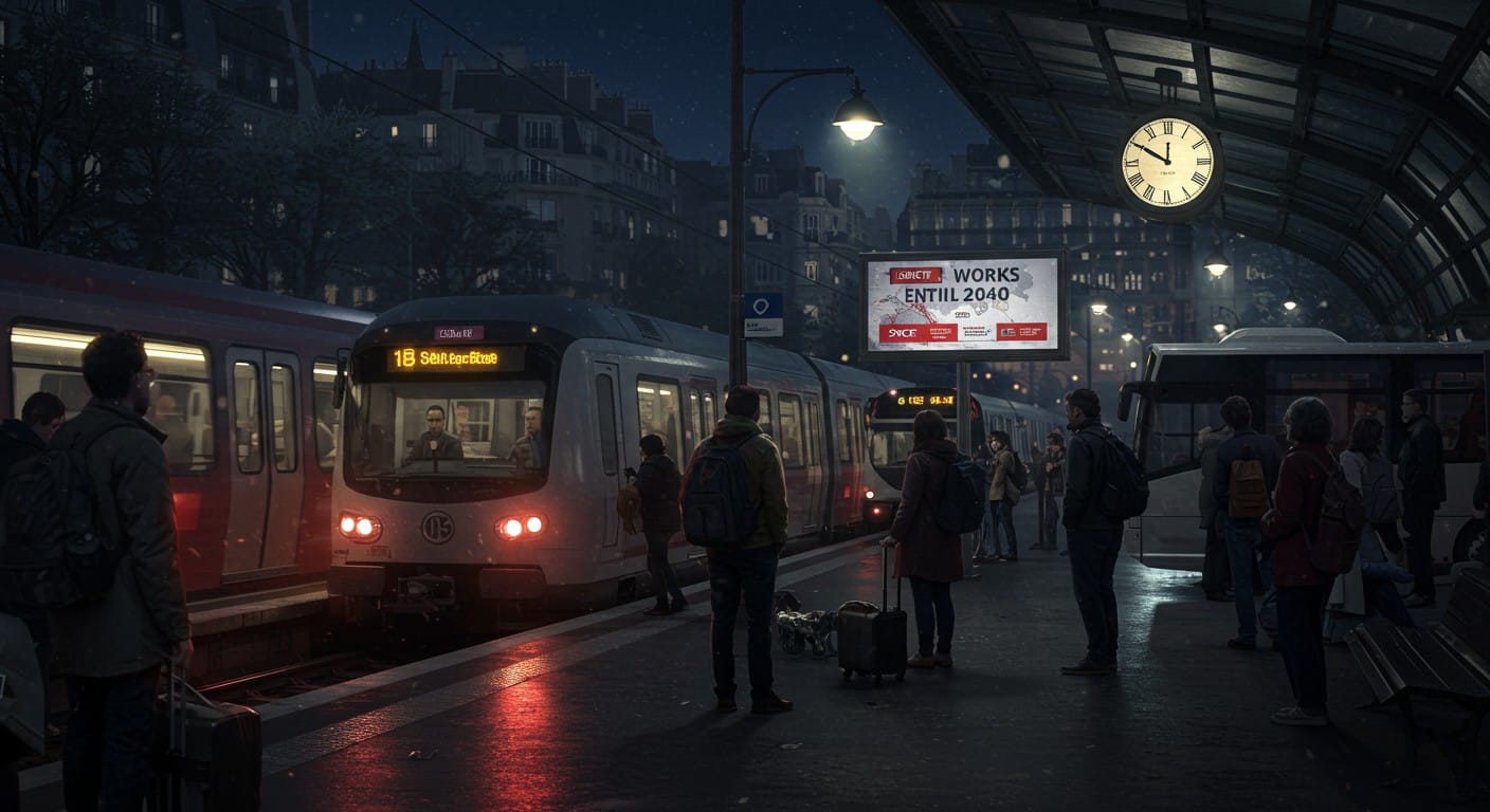 La ligne R en Seine-et-Marne face à 15 ans de travaux de nuit ? Usagers en colère, SNCF nuance. Découvrez les enjeux et solutions. Cliquez pour en savoir plus !