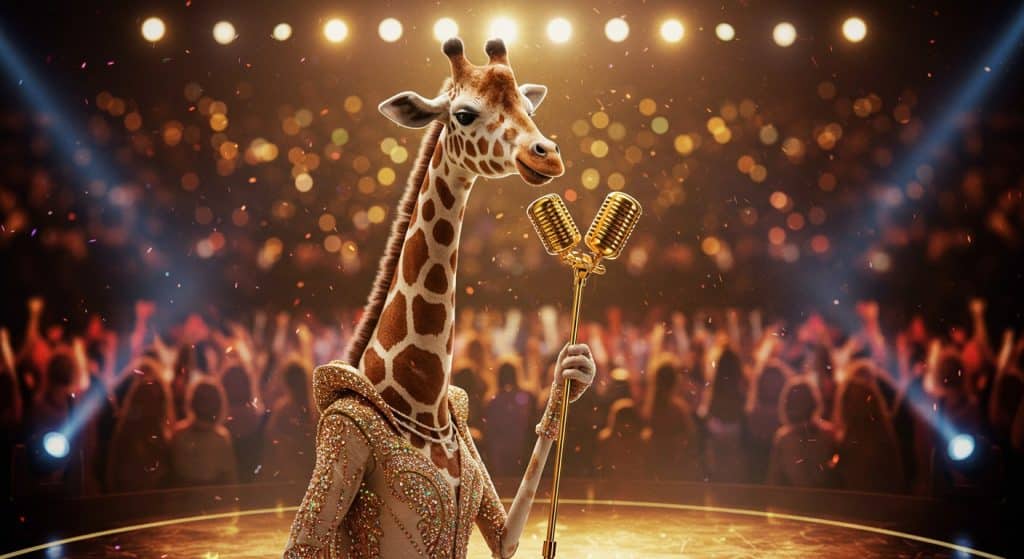 Lola Dubini Triomphe en Girafe à Mask Singer 2025