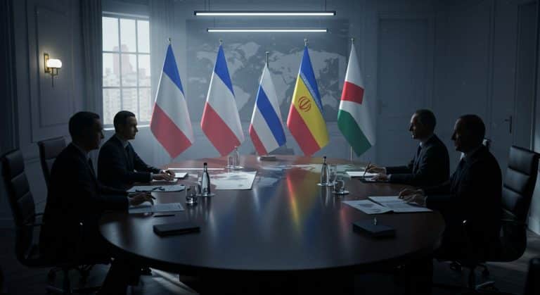 Macron Réunit les Partis : Crises Mondiales en Débat