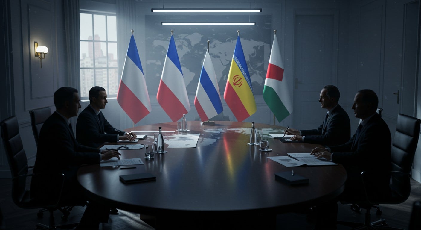Macron convoque les chefs de parti pour discuter des crises en Iran, Gaza et Ukraine. Découvrez les enjeux de cette réunion stratégique.