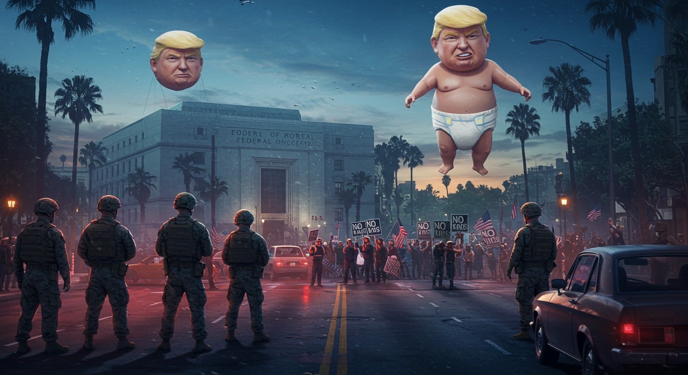 Marines déployés à Los Angeles face aux manifestations anti-Trump. Tensions, parades, et bras de fer judiciaire : plongez dans cette crise politique brûlante.