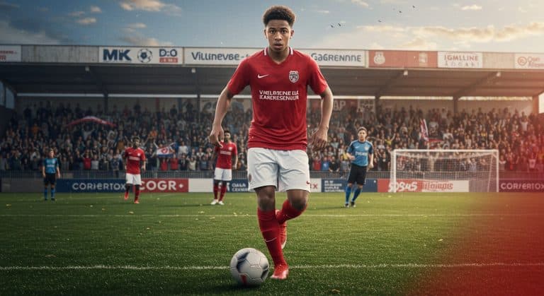 Manu Koné Inspire Les Jeunes À Villeneuve