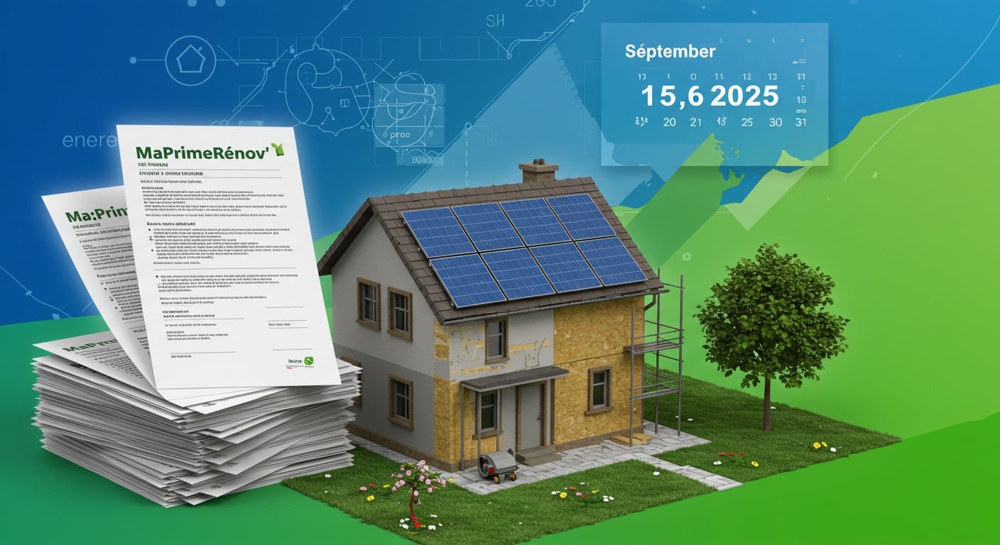 MaPrimeRénov’ suspendue dès juillet 2025 pour traquer les fraudes. Reprise le 15 septembre avec des règles revues. Découvrez l’impact sur vos travaux !