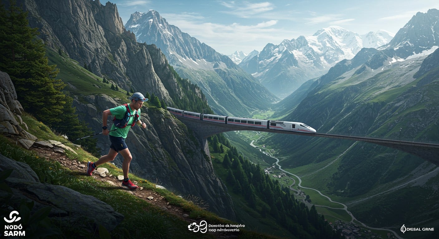 Le Marathon du Mont-Blanc réserve 40 % de ses dossards aux coureurs en train pour réduire l’empreinte carbone. Découvrez cette initiative écolo unique !