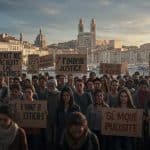 Marche Blanche à Marseille : Justice pour Hichem Miraoui