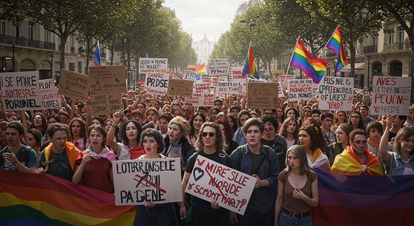 La Marche des Fiertés 2025 à Paris s’annonce tendue avec la présence d’Eros, collectif gay controversé. Qui sont-ils ? Pourquoi divisent-ils ? Découvrez les enjeux.