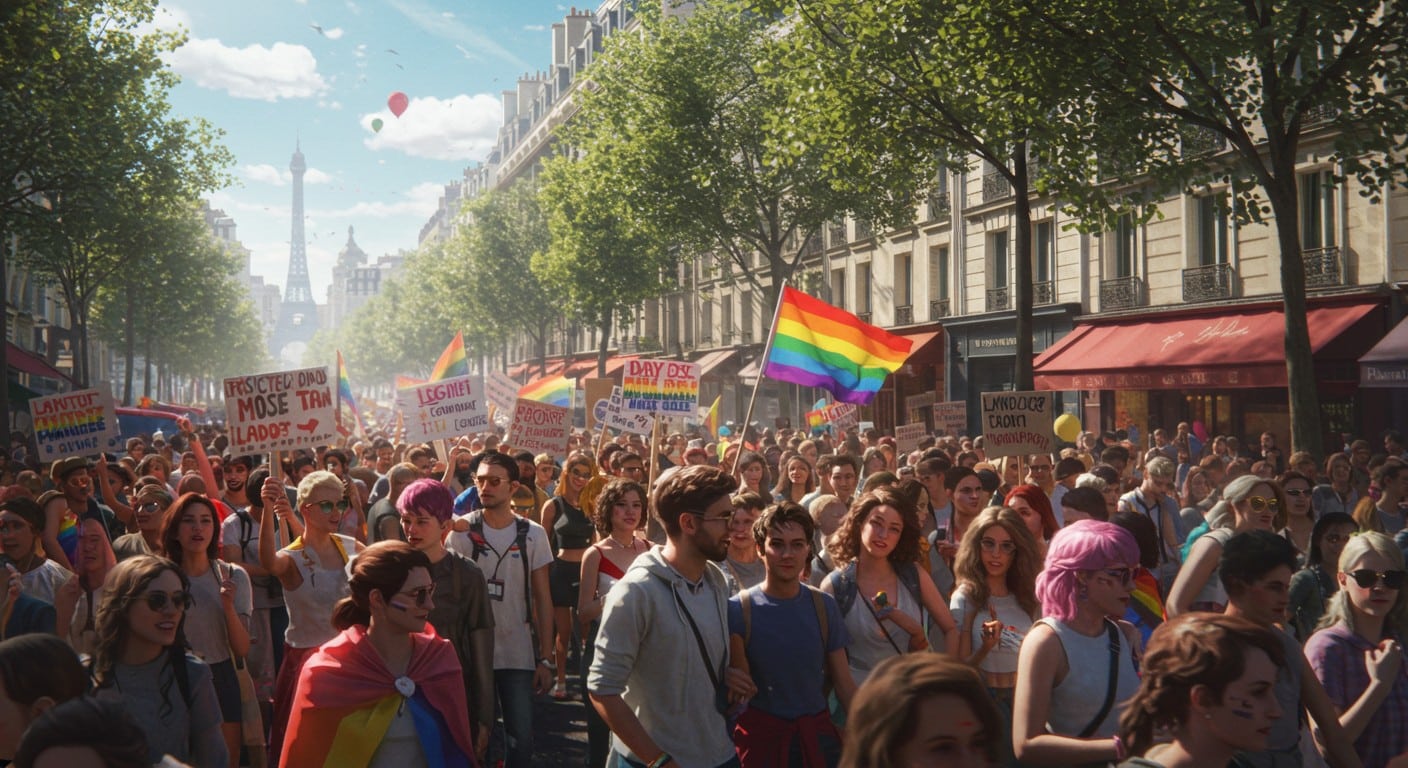 La Marche des Fiertés 2025 à Paris a réuni des milliers de personnes pour défendre les droits LGBT+ face aux défis mondiaux. Découvrez l'élan et les enjeux !