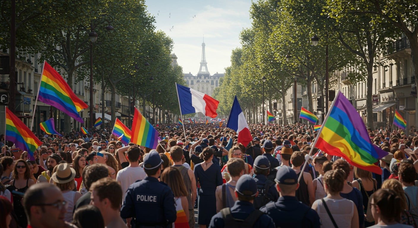 La Marche des Fiertés 2025 à Paris secouée par l’apparition du collectif Eros, dénonçant immigration et dérives LGBT. Découvrez les tensions et débats.