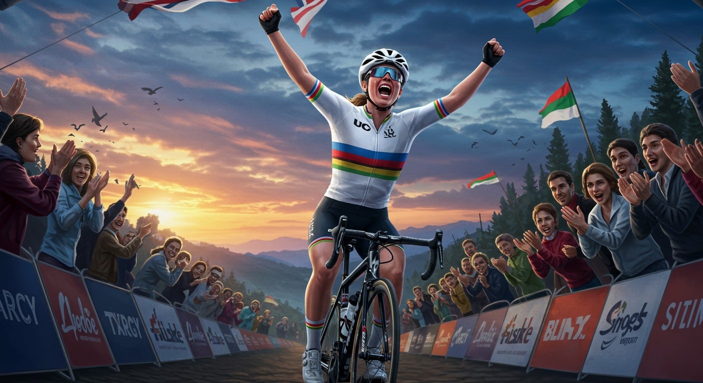 Marie Le Net, championne de France de cyclisme 2025, émeut par sa sincérité et son parcours atypique. Découvrez son histoire inspirante !