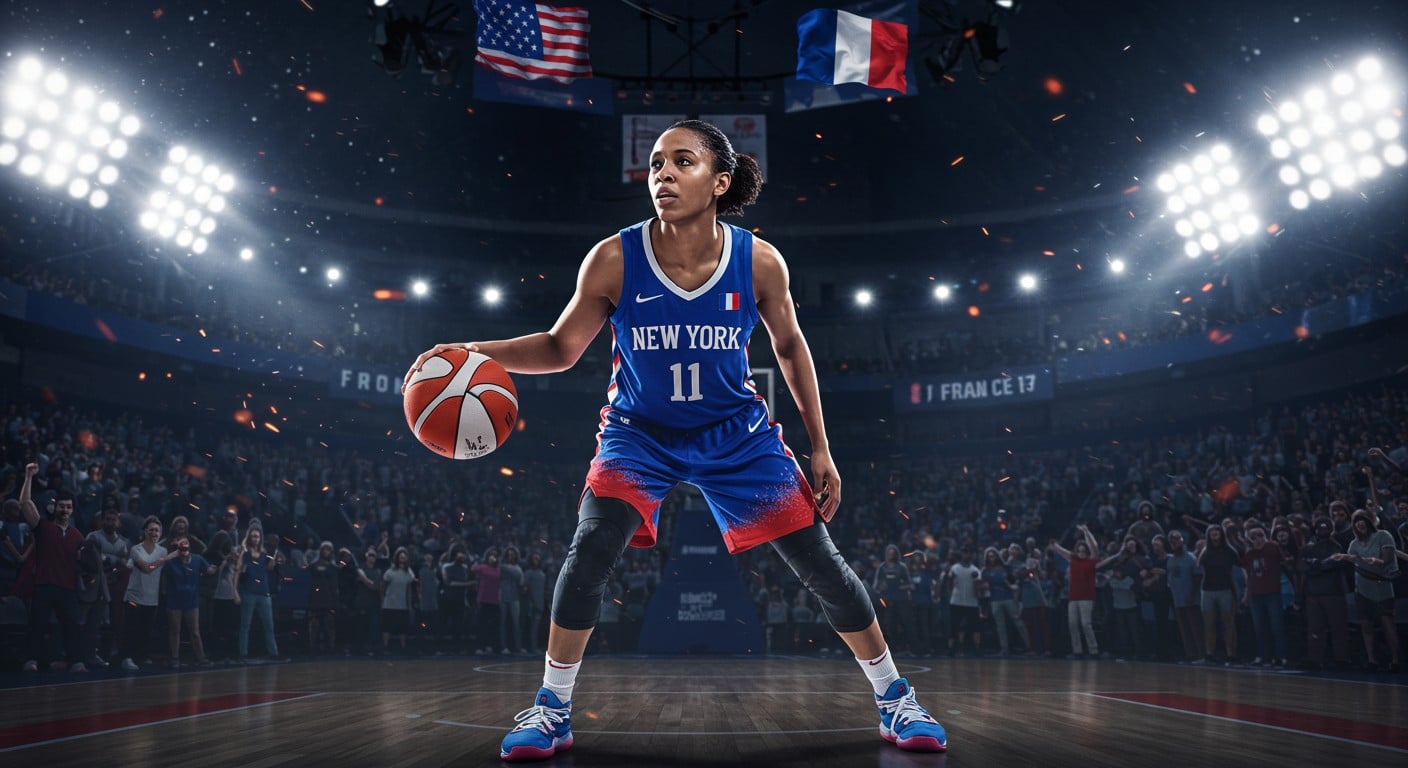 Marine Johannès brille en WNBA mais manque l’Euro 2025 avec les Bleues. Pourquoi ce choix ? Découvrez son parcours et ses défis à New York.