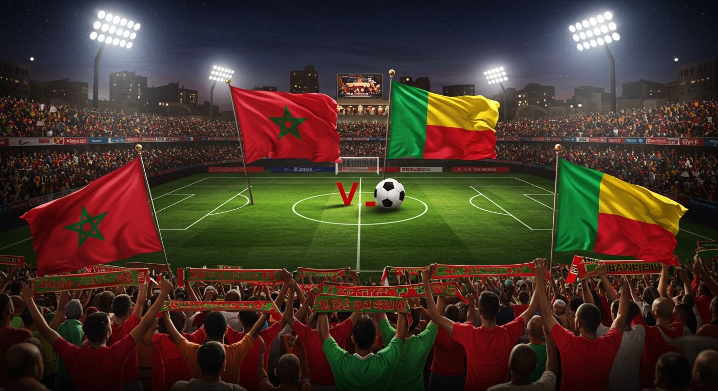 Vivez Maroc vs Bénin en amical ce 9 juin ! À quelle heure et sur quelle chaîne regarder ce choc ? Découvrez tous les détails pour ne rien manquer.
