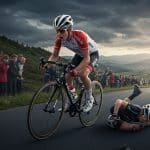 Maxime Mortier : Chute Dramatique en Cyclisme