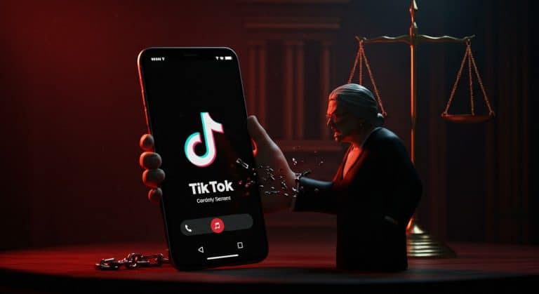 Menaces sur TikTok : Une Grand-Mère Condamnée pour Outrage