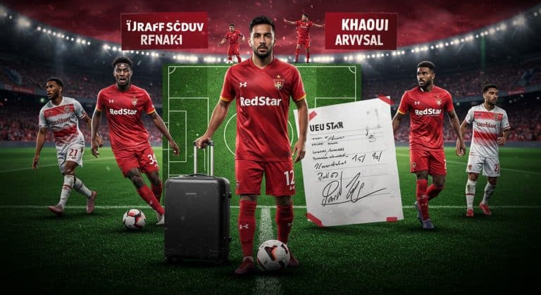 Mercato Red Star : Ifnaoui S’en Va, Khaoui Arrive En Force