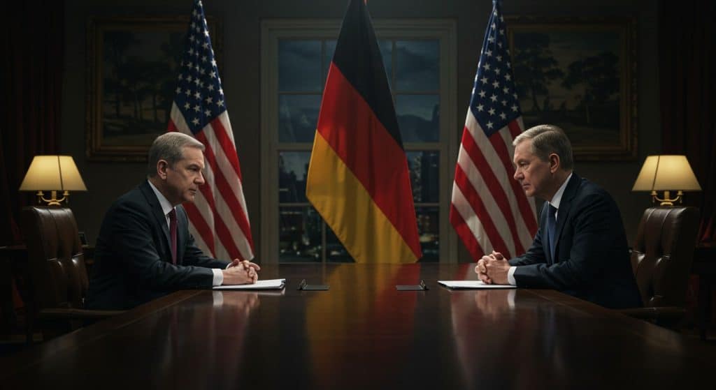 Merz Face à Trump : Duel Diplomatique à Washington