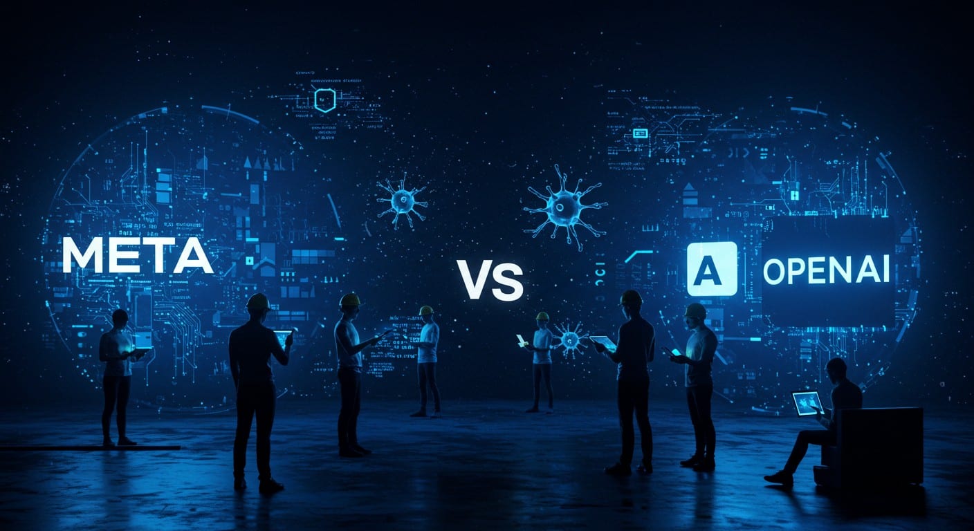 Meta offre des millions pour recruter les talents d'OpenAI. Découvrez les enjeux de cette bataille pour dominer l'IA générative et ses impacts.