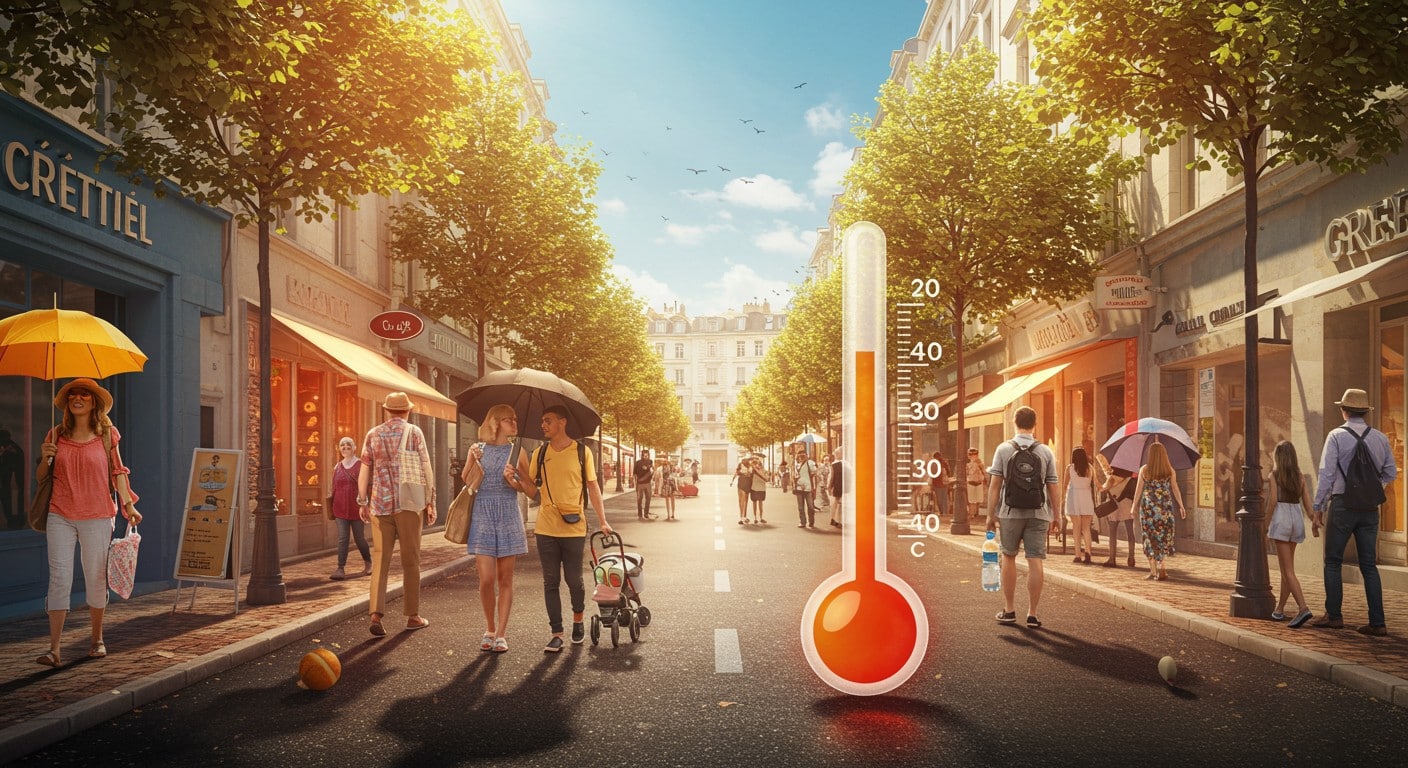 Découvrez les prévisions météo à Créteil pour 7 jours : températures, ciel, vent. Restez prêt face aux fortes chaleurs !