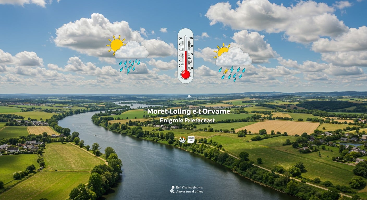 Consultez les prévisions météo à Moret-Loing-et-Orvanne pour 7 jours : températures, pluie, vent. Planifiez votre semaine avec nos infos détaillées !