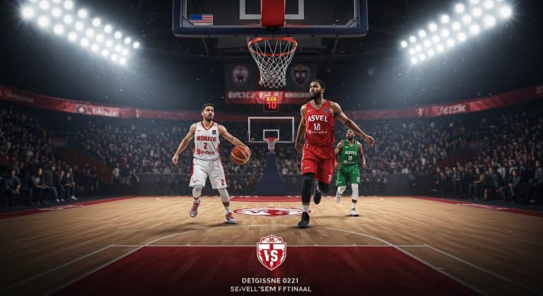 Monaco-Asvel : Heure et Chaîne du Match 4 Betclic Élite