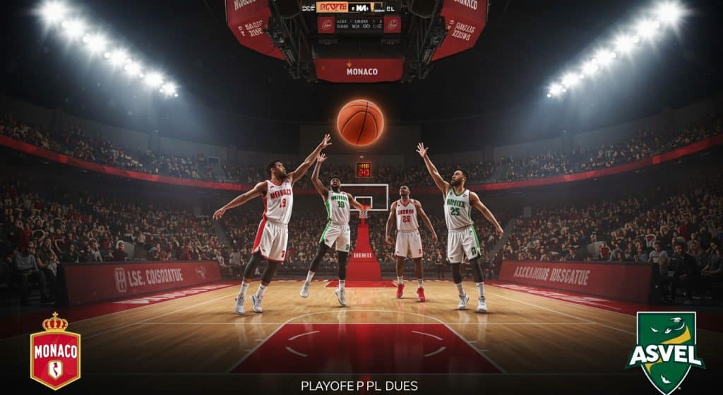 Monaco-ASVEL : Où et Quand Voir le Match 2 de Betclic Élite ?