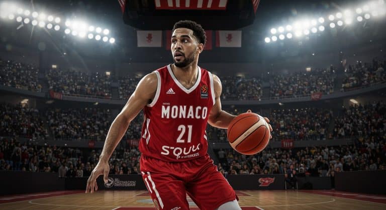 Monaco Domine Asvel : Égalité en Demi-Finale Betclic Élite