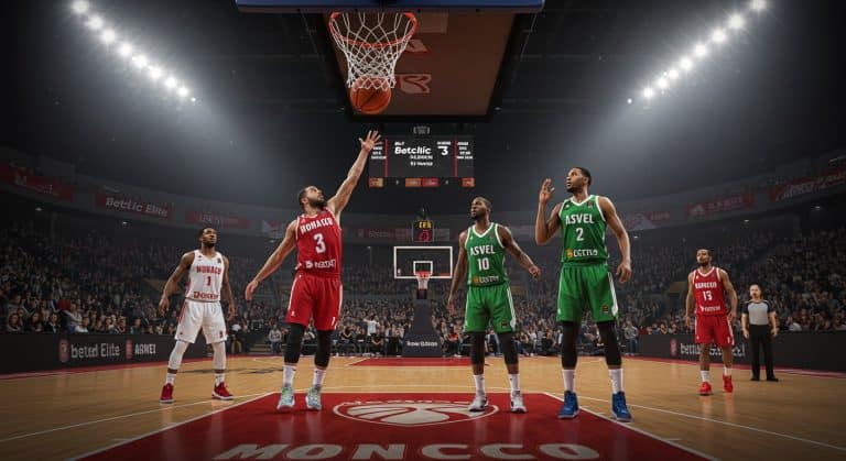 Monaco vs Asvel : Match 3 Betclic Élite, Heure et Chaîne TV
