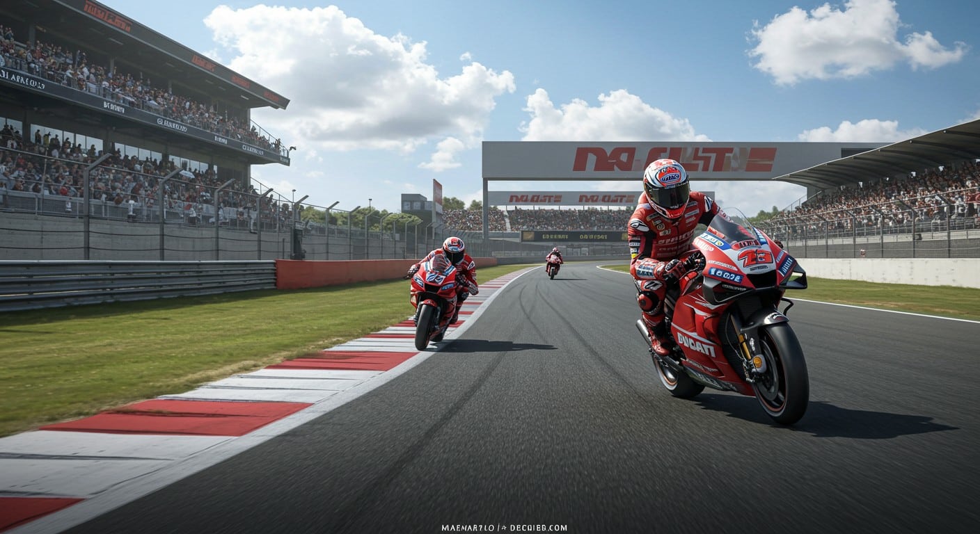 Marc Márquez domine le Moto GP d’Italie 2025 à Mugello, devant son frère Alex. Bagnaia chute, Zarco et Quartararo déçoivent. Analyse complète !