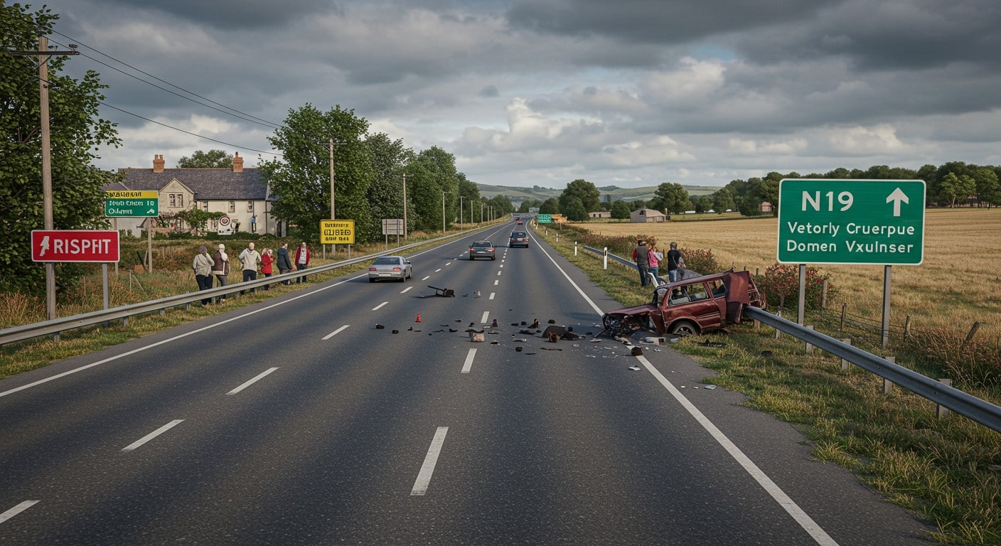 La N 19, axe accidentogène, pèse lourd sur les budgets communaux. Découvrez les impacts et solutions envisagées pour sécuriser cette route.