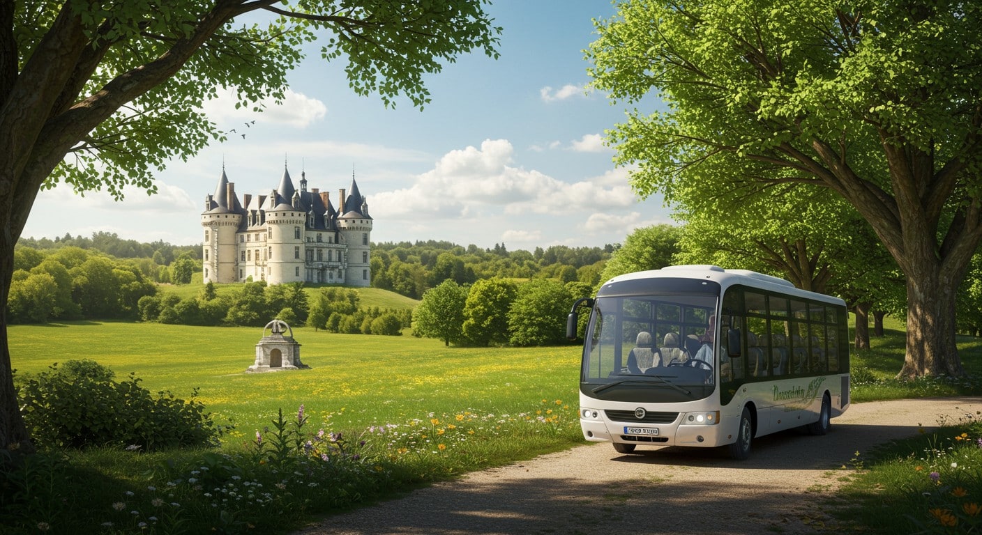 Explorez le Loiret avec la navette touristique Rémi : Château de Chamerolles et Arboretum des Grandes Bruyères, pour une escapade nature et culture à petit prix.