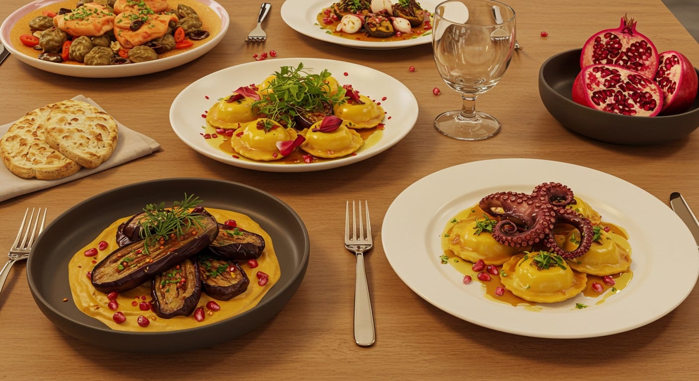 Découvrez comment les chefs parisiens réinventent leurs racines avec des saveurs orientales et méditerranéennes dans des restaurants modernes.