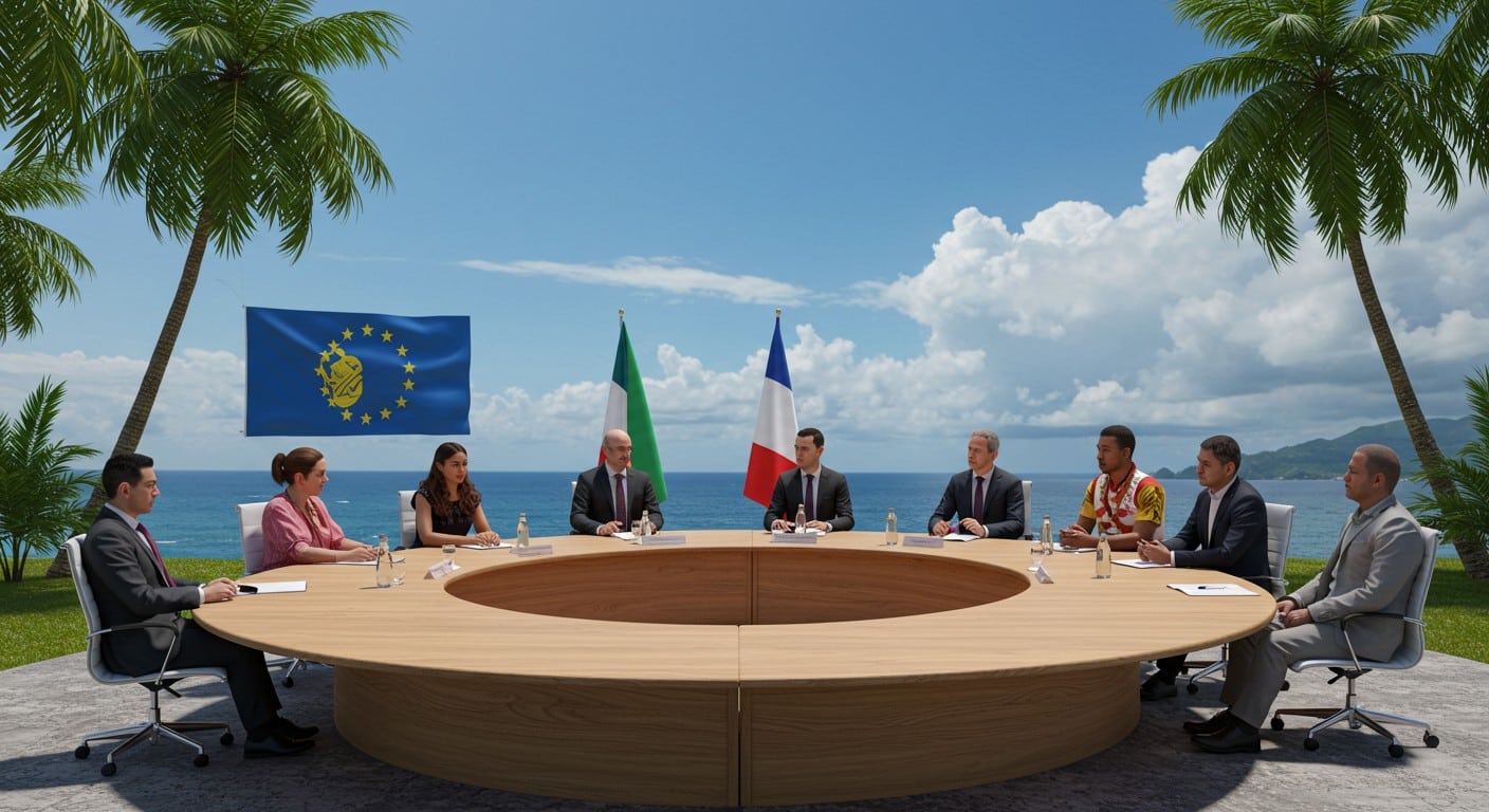 Macron promet un projet inédit pour la Nouvelle-Calédonie, loin des erreurs des référendums. Un sommet à Paris réunira les acteurs pour un avenir apaisé.
