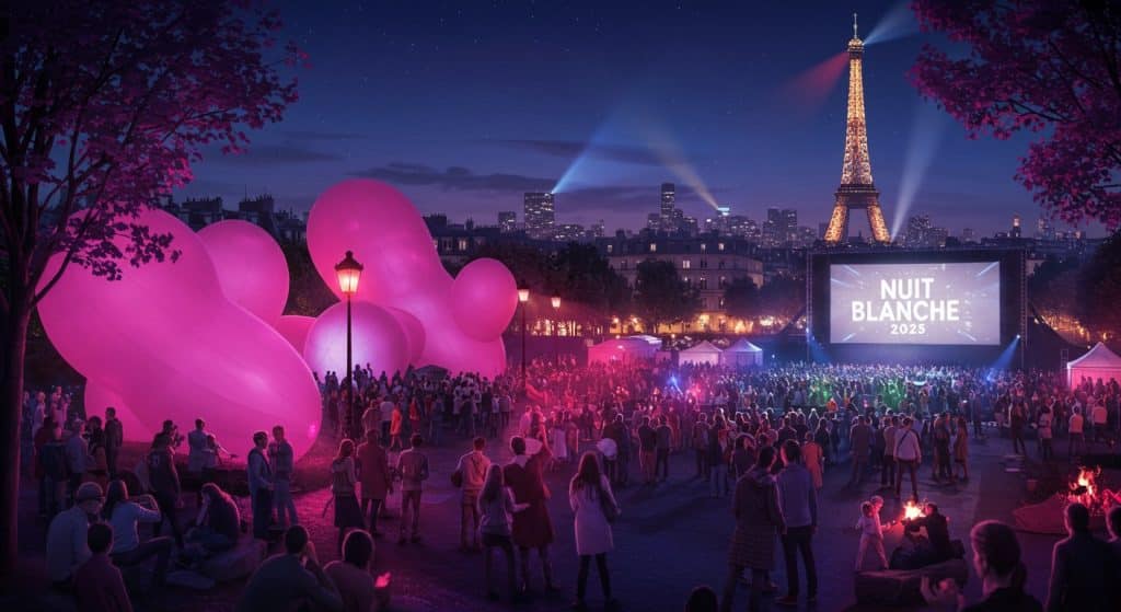Nuit Blanche 2025 : 5 Sorties Incontournables à Paris