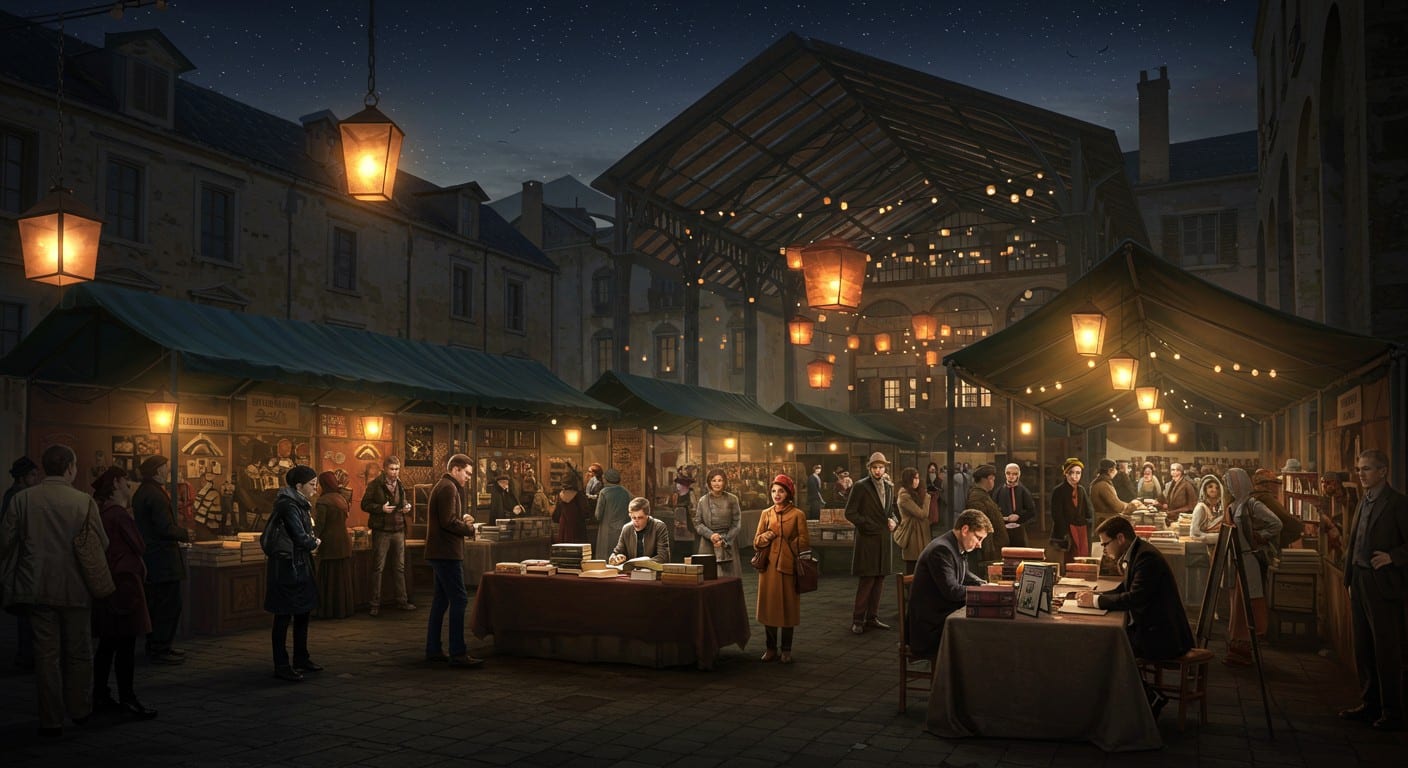 Découvrez la Nuit Blanche des livres, un salon littéraire unique avec des auteurs renommés et une ambiance festive. Plongez dans un événement qui célèbre la littérature autrement !