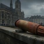 Obus de la Grande Guerre Trouvé près d’une Église dans l’Oise