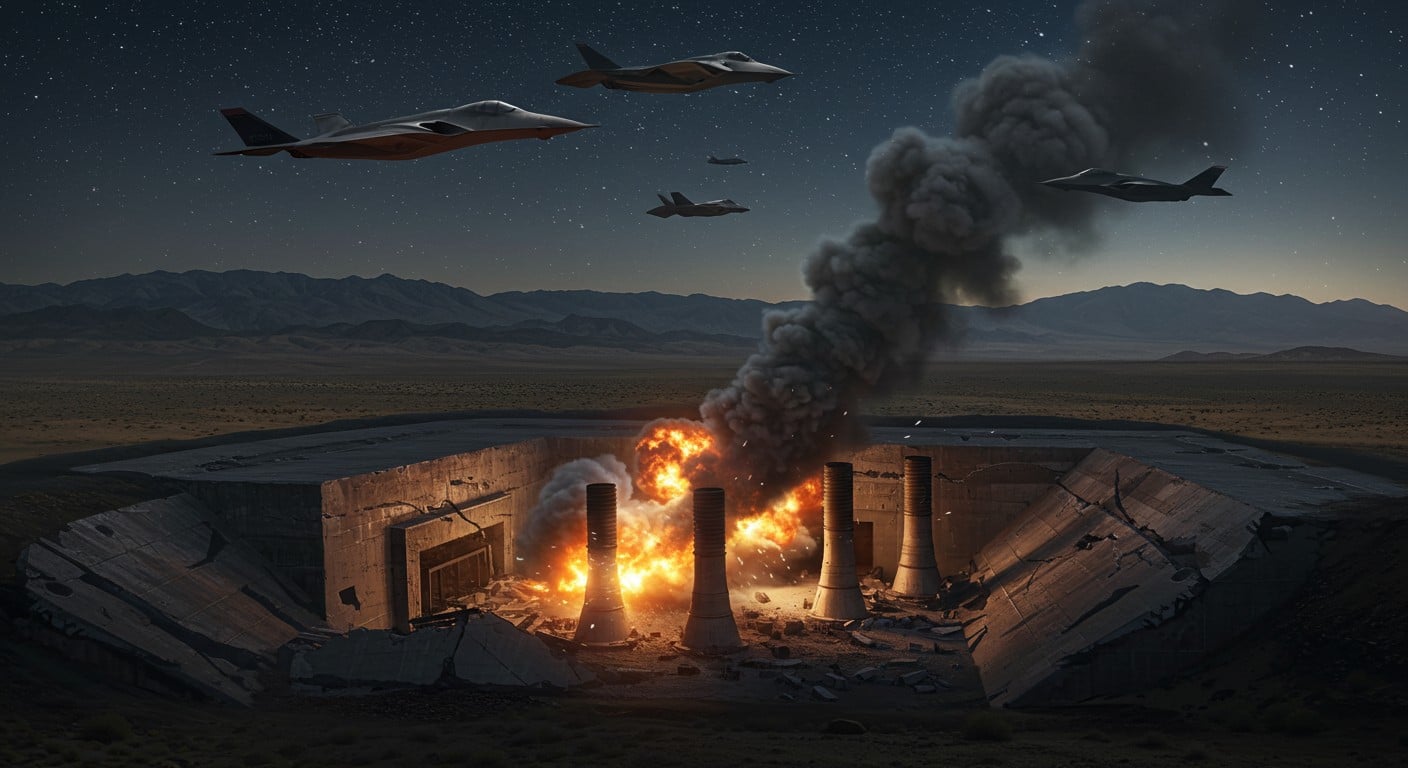 Découvrez les détails de l'opération Marteau de Minuit : bombes GBU-57, agents secrets et stratégie contre le nucléaire iranien. Un récit captivant !