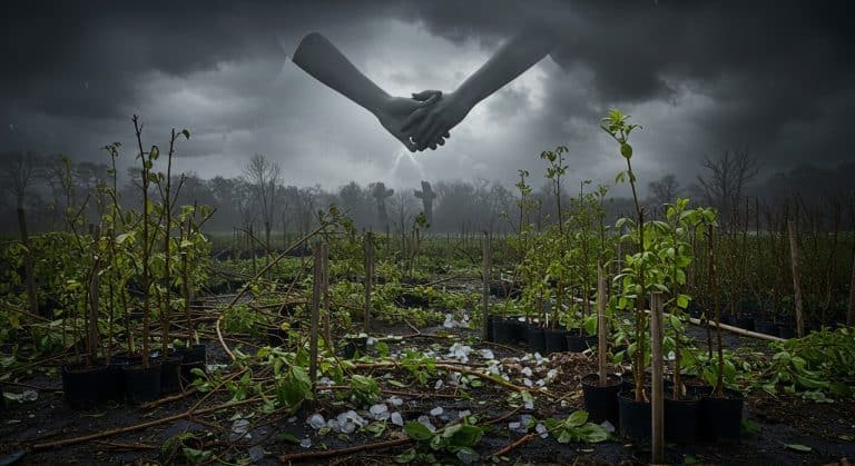 Orage de Grêle Dévaste Pépinière : Une Cagnotte pour Renaître