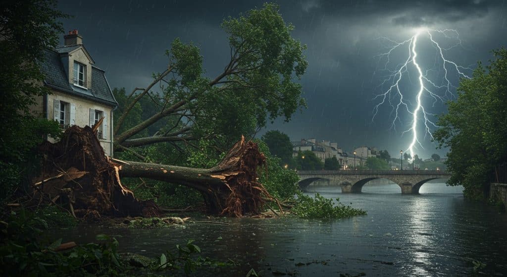 Orages en Île-de-France : Drames et Conséquences Dévastatrices