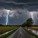 Orages et Pluies : Alerte Orange dans Neuf Départements