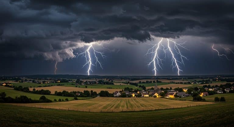 Orages Violents : 15 Départements en Alerte Orange Ce Week-end