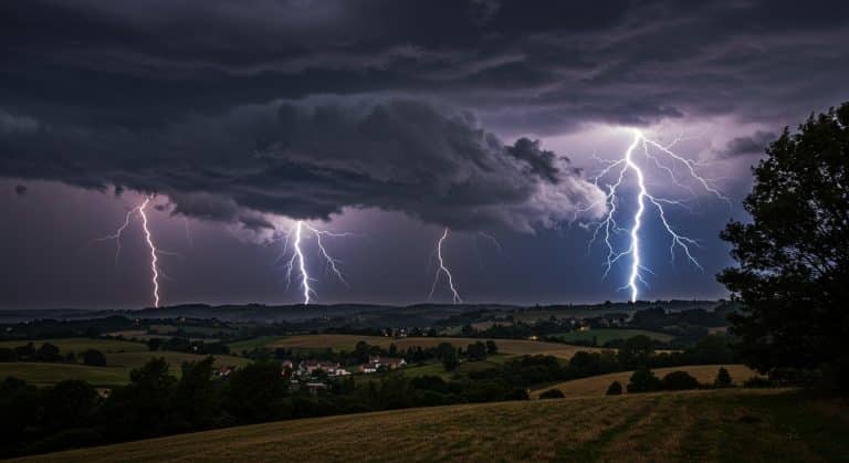 Orages Violents : 5 Départements en Alerte Orange