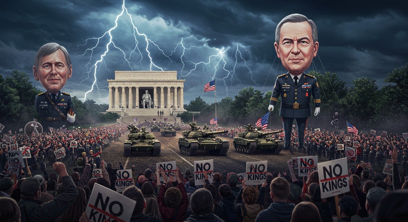 La parade militaire de Trump à Washington, le jour de ses 79 ans, suscite débats et manifestations. Découvrez ce qui se cache derrière cet étalage de force.