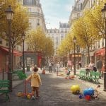 Paris Adopte des Mini-Bancs pour Enfants : Une Ville Plus Accueillante