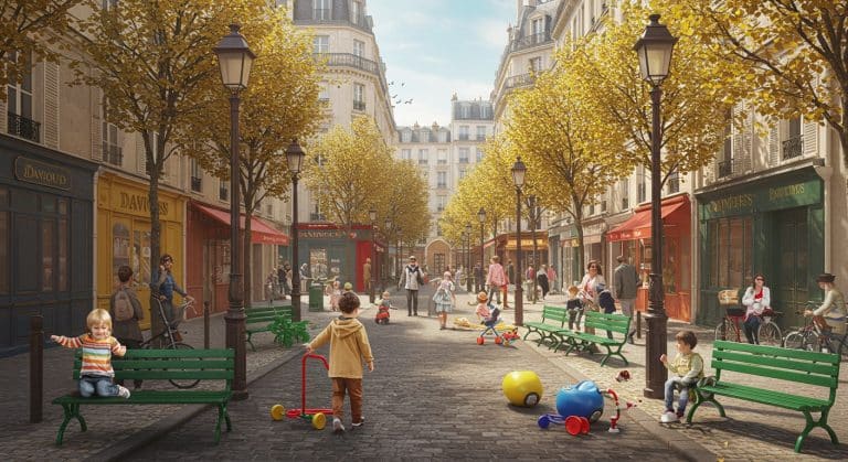 Paris Adopte des Mini-Bancs pour Enfants : Une Ville Plus Accueillante