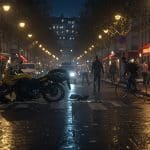 Paris : Drame Mortel d’un Moto-Taxi dans le 8e Arrondissement