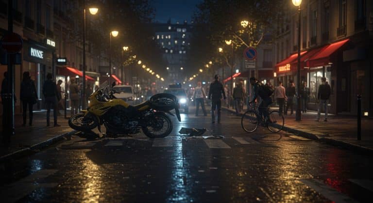 Paris : Drame Mortel d’un Moto-Taxi dans le 8e Arrondissement
